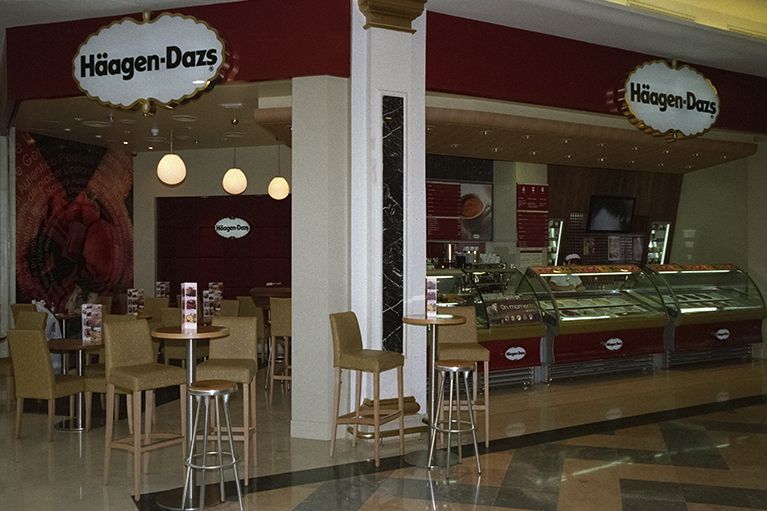 Heladería Häagen-Dazs.
