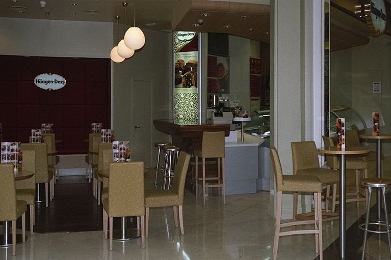 Heladería Häagen-Dazs.