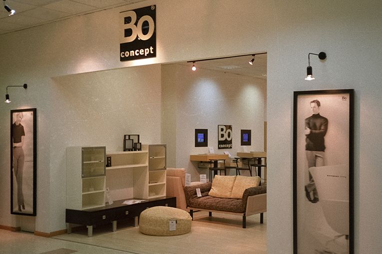 Ejecución de Obra de Reforma de Local para Tienda de Muebles Bo Concept en Madrid.
